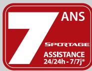 KIA SPORTAGE - Spécifications techniques KIA sportage - 3