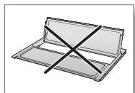 SAMSUNG RL4352LBASP - Utilisation de l'étagère pliante (en OPTION) - 3
