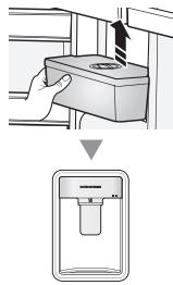 SAMSUNG RL4352LBASP - Utilisation du distributeur d'eau (en OPTION) - 5