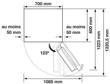 SAMSUNG RL4352LBASP - Choix du meilleur emplacement pour le réfrigérateur - 2