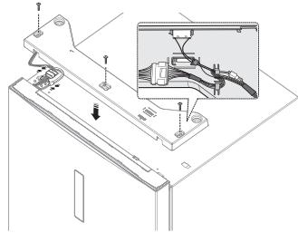 SAMSUNG RL4352LBASP - Inverser l'ouverture de la porte (uniquement pour les modeles RL4003RBA**, RL4013J(S)BA**, RL4323**, RL4353**, RL4352**) - 21