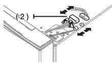 SAMSUNG RL4352LBASP - Inverser l'ouverture de la porte (uniquement pour les modeles RL4003RBA**, RL4013J(S)BA**, RL4323**, RL4353**, RL4352**) - 4