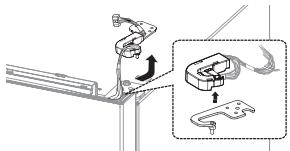 SAMSUNG RL4352LBASP - Inverser l'ouverture de la porte (uniquement pour les modeles RL4003RBA**, RL4013J(S)BA**, RL4323**, RL4353**, RL4352**) - 6