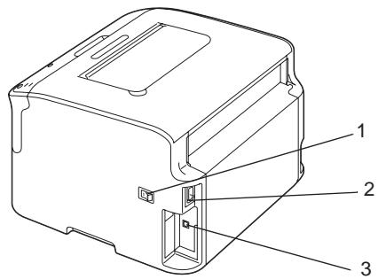EPSON C1600 - Vue arrière - 1