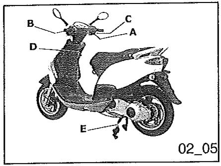 PIAGGIO FLY - Avertissement - 2