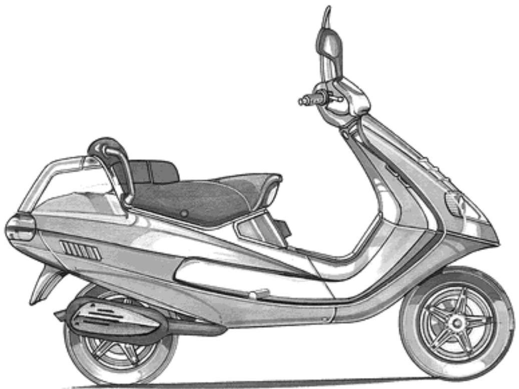 PIAGGIO HEXAGON - SPARE PARTS CATALOGUE - 1