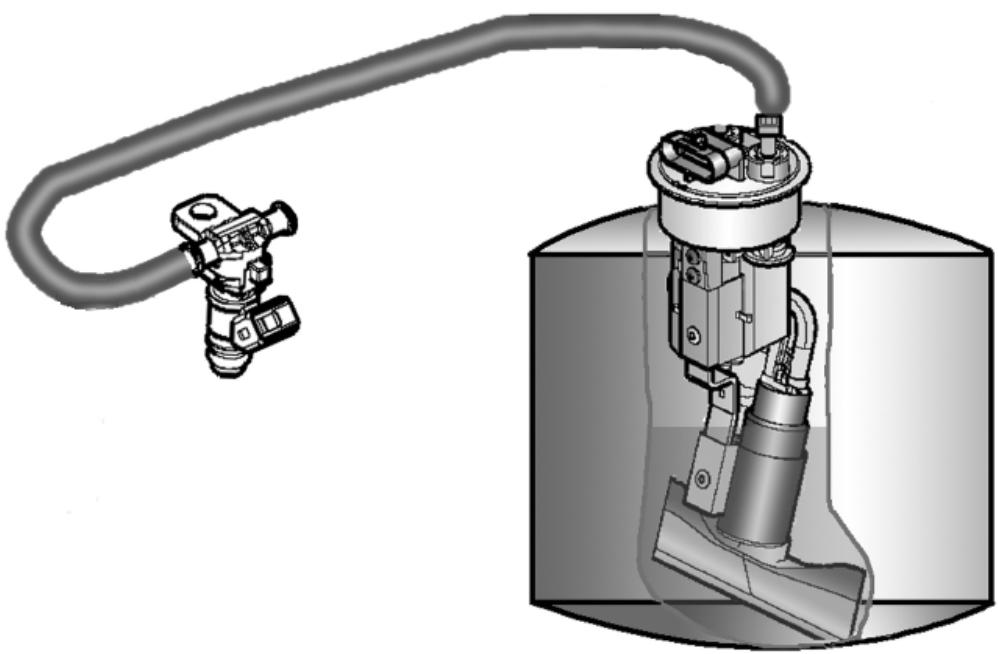PIAGGIO X7 - Fuel supply system - 1