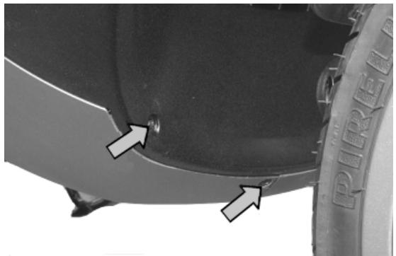 PIAGGIO X7 - Footrest - 2