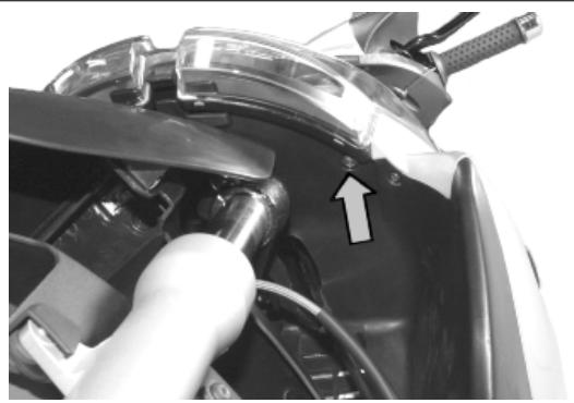 PIAGGIO X7 - Headlight assay. - 2