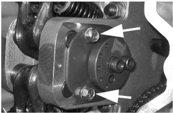 PIAGGIO X7 - Removing the cam shaft - 1