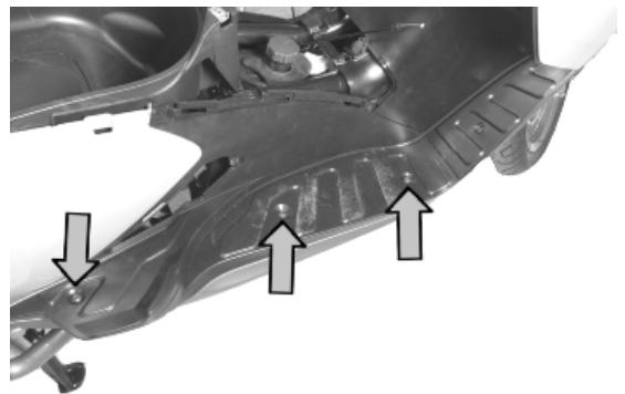 PIAGGIO X7 - Footrest - 1