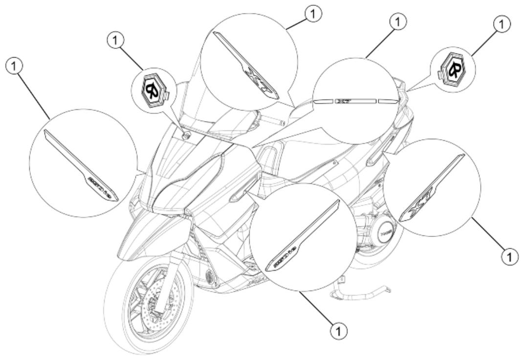 PIAGGIO X7 - Windscreen - 2