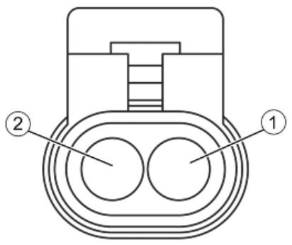 PIAGGIO X7 - HV COIL CONNECTOR - 1