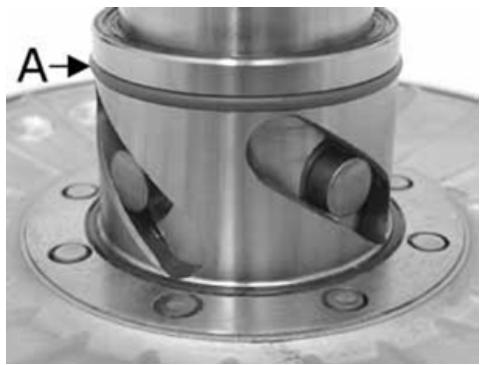 PIAGGIO X7 - Refitting the driven pulley - 1