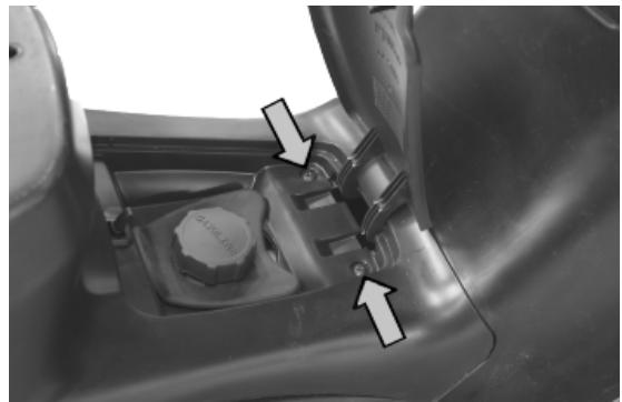PIAGGIO X7 - Frame central cover - 2