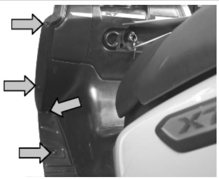 PIAGGIO X7 - Knee-guard - 1