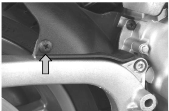 PIAGGIO X7 - Rear mudguard - 1