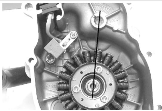 PIAGGIO X7 - Refitting the flywheel cover - 2