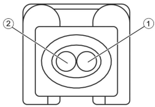 PIAGGIO X7 - INJECTOR CONNECTOR - 1