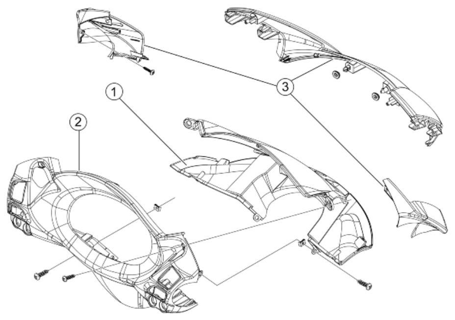 PIAGGIO X7 - Handlebar covers - 1