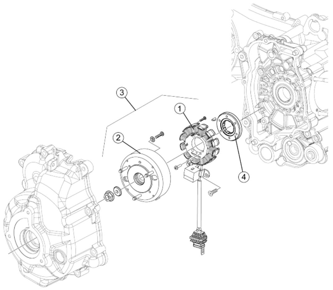 PIAGGIO X7 - Flywheel magneto - 1