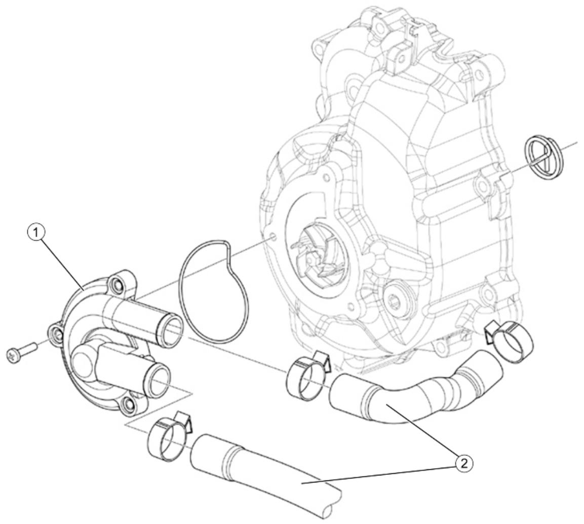 PIAGGIO X7 - Water pump - 1