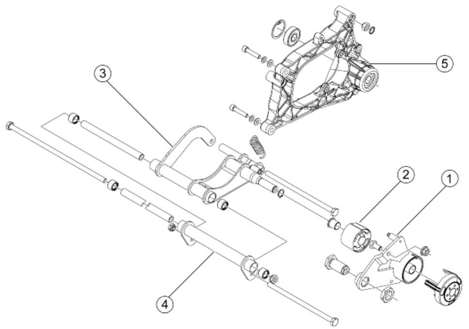 PIAGGIO X7 - Swing-arm - 1