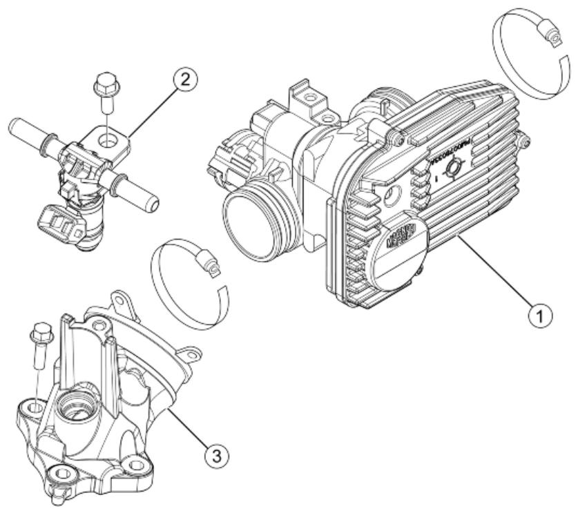 PIAGGIO X7 - Butterfly valve - 1