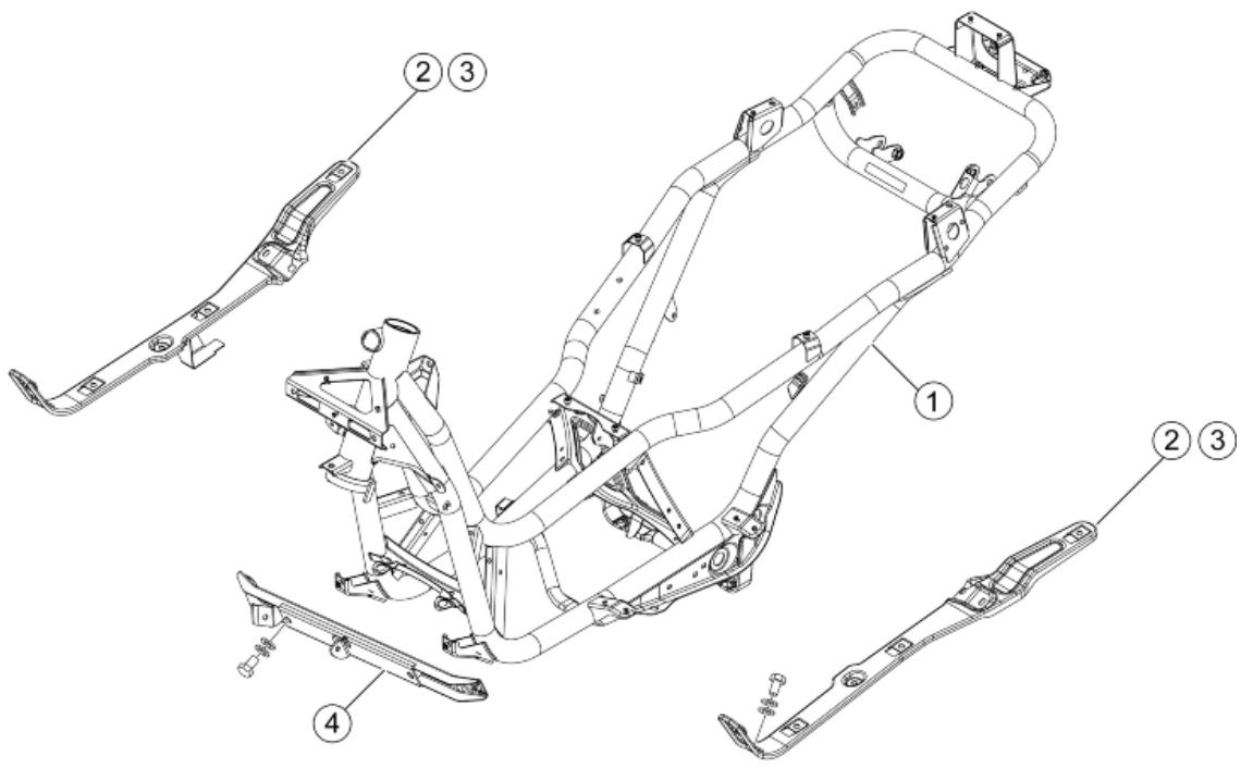PIAGGIO X7 - Frame - 1