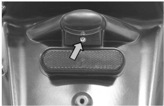 PIAGGIO X7 - License plate light - 1