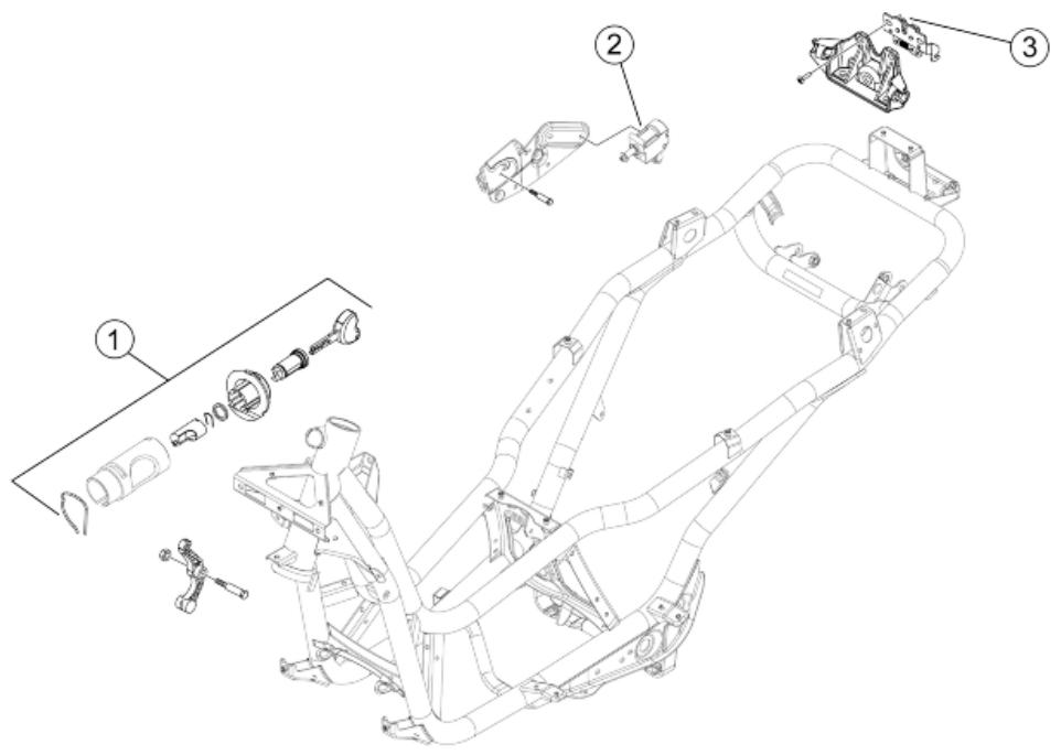 PIAGGIO X7 - Locks - 1