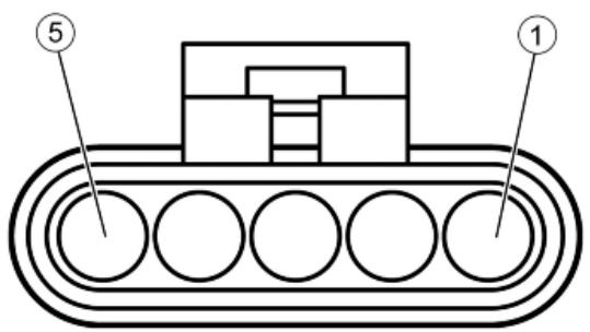 PIAGGIO X7 - FUEL PUMP CONNECTOR - 1