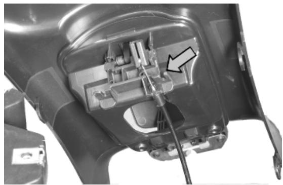PIAGGIO X7 - Frame central cover - 3