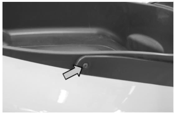 PIAGGIO X7 - Frame central cover - 1