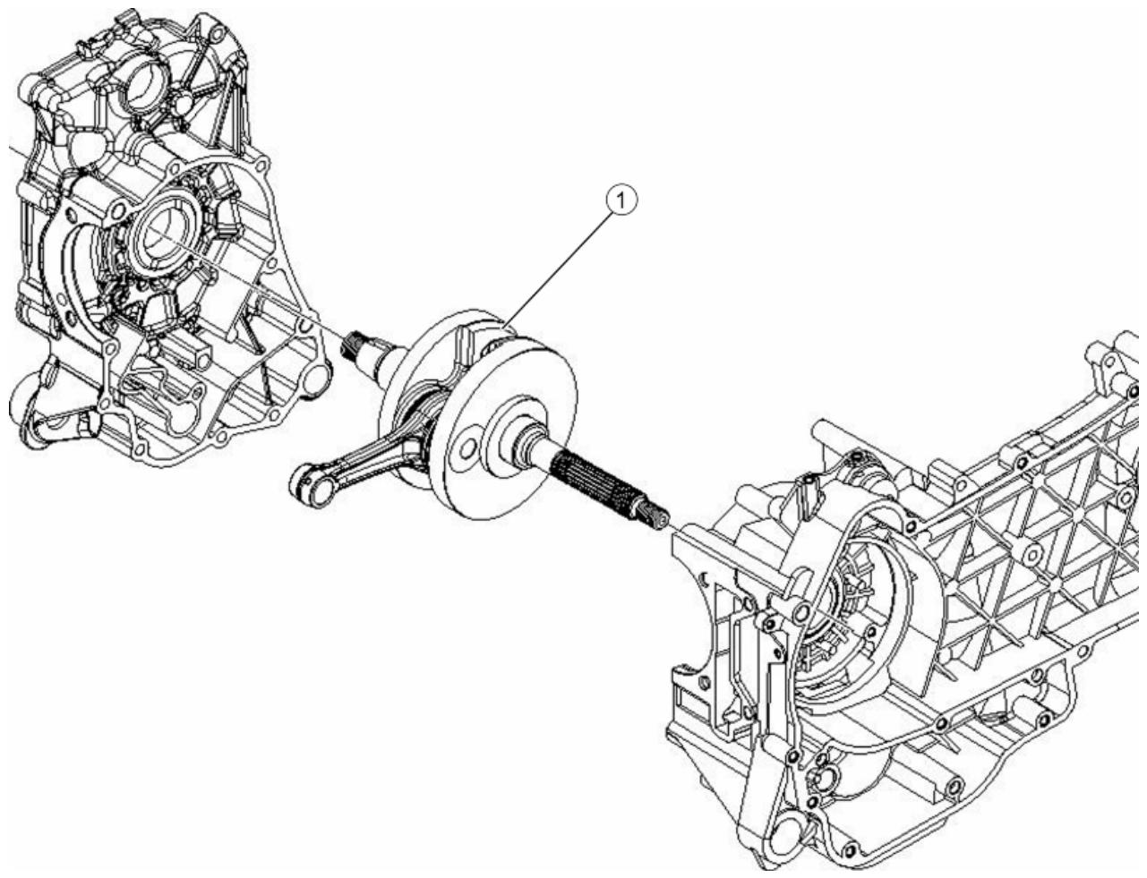 PIAGGIO X7 - Crankcase - 2