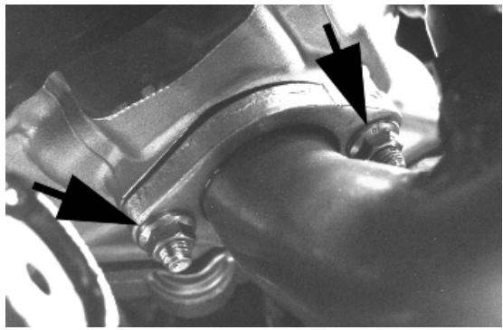 PIAGGIO X7 - Exhaust assay. Removal - 2