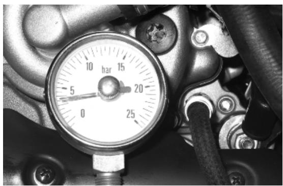 PIAGGIO X7 - Oil pressure check - 2