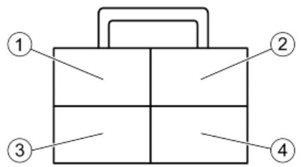 PIAGGIO X7 - VOLTAGE REGULATOR CONNECTOR - 1