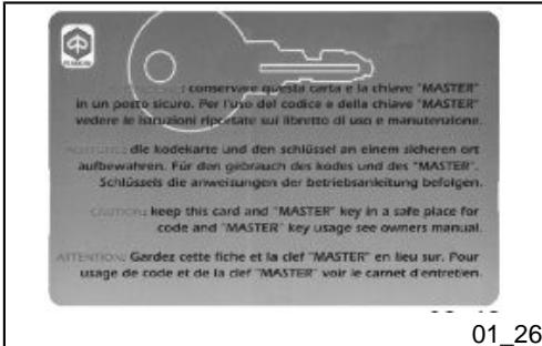 PIAGGIO X9 EVOLUTION - WARNING - 2