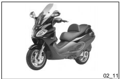 PIAGGIO X9 EVOLUTION - WARNING - 1