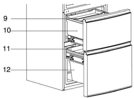 HAIER A2FE635CSJ 3DFRIDGE - Stockage recommandé pour diverses nourritures - 3