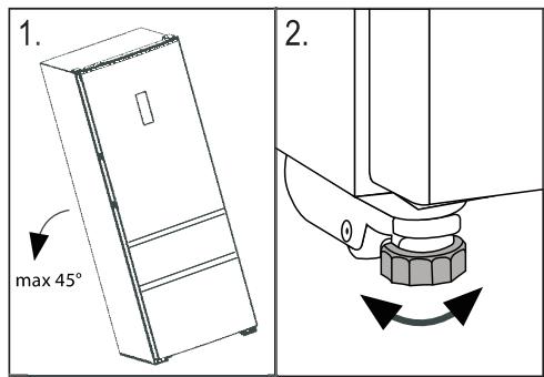 HAIER A3FE742CGBJ - Positionner l'appareil - 1