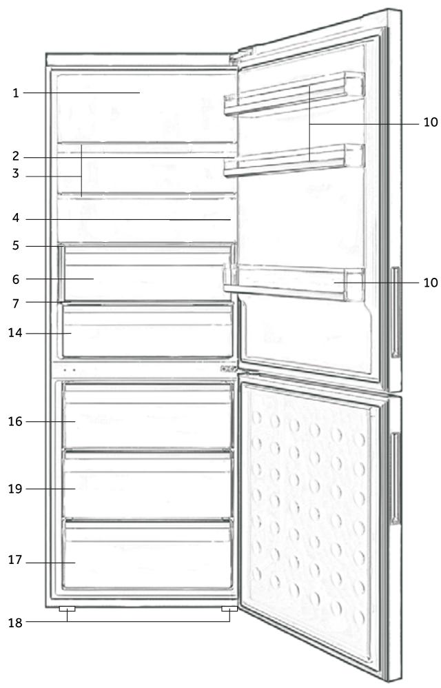 HAIER A3FE742CGBJ - Avertissement! - 4