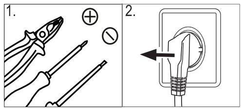 HAIER A3FE742CGBJ - Avertissement! - 1
