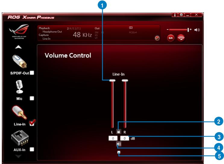 ROG Xonar Phoenix Playback 2/4/5.1/7.1 Out Headphone Out Capture Line-In 48 KHz EM KΩ VZ PCEE4 Volume Control S/PDIF-Out Mic Line-In AUX-In Line-In L R 0 0 dB 2 3 4 5