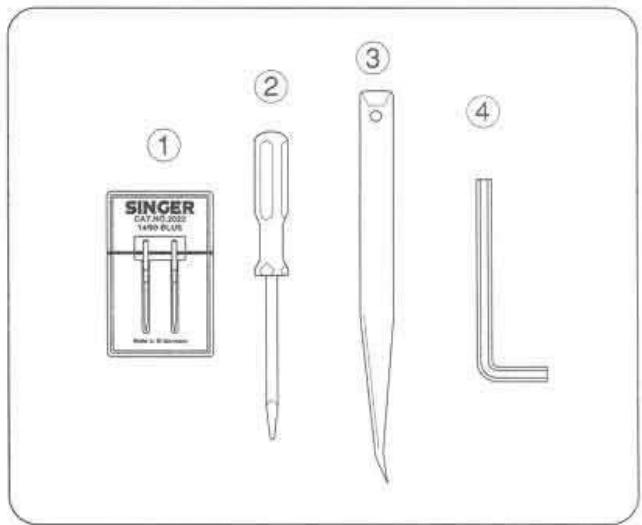 SINGER 14SH654 - Selection des POINTS - 3