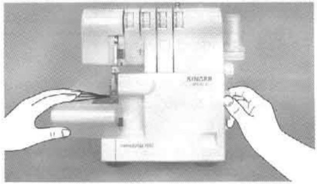 SINGER 14SH654 - Enchainement et couture d'essai - 1