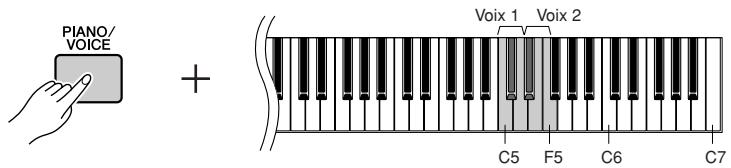 YAMAHA N-100 - Réglage de l'octave - 1