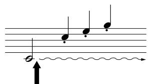 YAMAHA N-100 - Pédale de sostenuto (centre) - 2