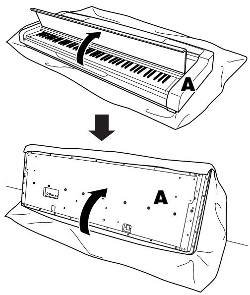 YAMAHA N-100 - Adossez la partie a contre le mur. - 2